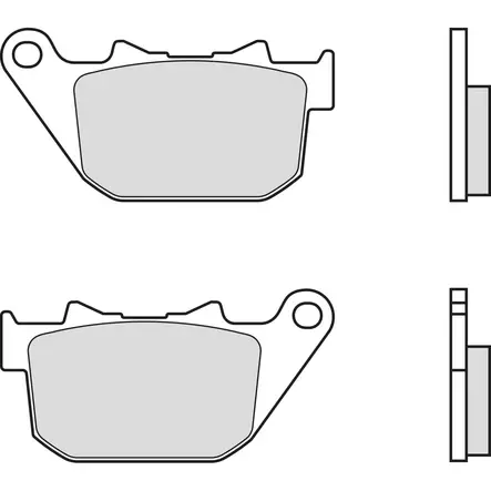 Brembo Jarrupalat Taakse Sintered Road - Duell MP varaosat ja tarvikkeet - 122681 - 1
