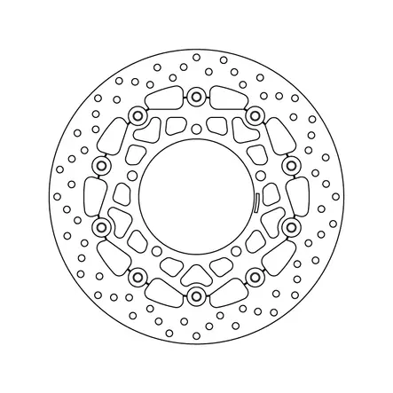 Brembo Serie Oro jarrulevy kelluva - Duell MP varaosat ja tarvikkeet - 121121 - 1