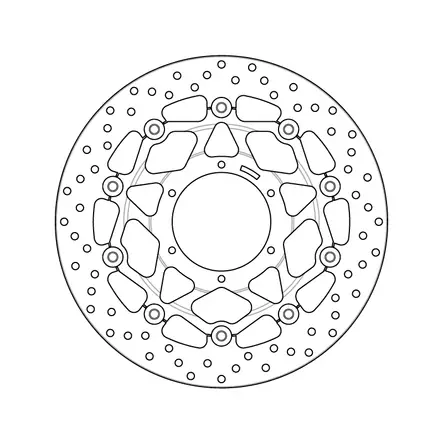 Brembo Serie Oro jarrulevy kelluva - Duell MP varaosat ja tarvikkeet - 121591 - 1