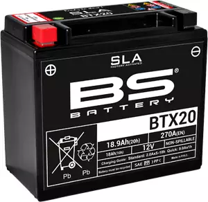 BS Battery BTX20 (FA) SLA - Sealed & Activated - Duell muut varaosat ja tarvikkeet - 131251 - 1