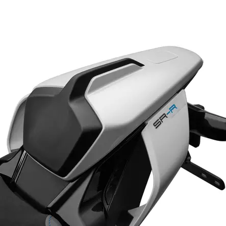CFMOTO Takaistuimen Racing-suoja valkoinen 675NK/675SR-R - Moottoripyörän istuimet - 141371 - 2