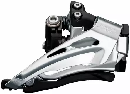 Etuvaihtaja SHIMANO Deore Tupla FD-6025-L 34.9 LC TS DP 34-38H - Duell polkupyörien varaosat ja tarvikkeet - 57901 - 1