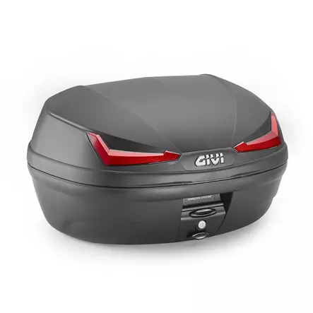 Givi Black Monolock Topcase 45Lt Red Reflect. - Duell MP varaosat ja tarvikkeet - 102111 - 1