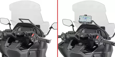 Givi Fairing Upp. Bra. Honda Forza 750 (2025) - Duell MP varaosat ja tarvikkeet - 100991 - 1