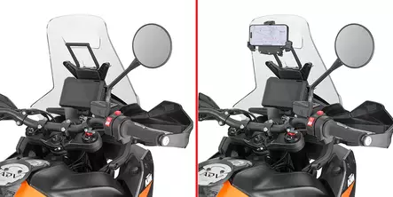 Givi Fairing upper bracket KTM 890 ADVENTURE (23) - Duell MP varaosat ja tarvikkeet - 100261 - 1