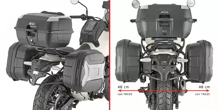 Givi Pa. Hol. Royal Enfield Hymalayan 450 '24 - Duell MP varaosat ja tarvikkeet - 103011 - 1
