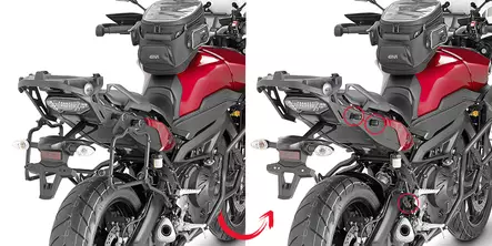 Givi putkisivutelineet Rapid release MT-09 Tracer (15) - Duell MP varaosat ja tarvikkeet - 102991 - 1