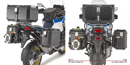GIVI RAPID RELEASE SIDE CASE HOLDER - Duell MP varaosat ja tarvikkeet - 102281 - 1