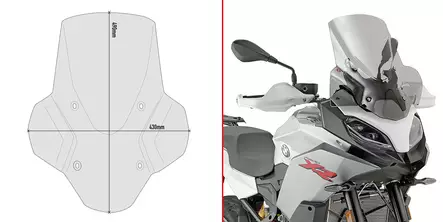 Givi SPOILER BMW F 900 XR (2020) - Duell MP varaosat ja tarvikkeet - 100941 - 1