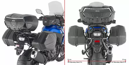 Givi Tub.Pann.Hol.Suzuki V-Strom 800De (2023) - Duell MP varaosat ja tarvikkeet - 102971 - 1