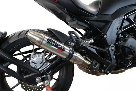 GPR Benelli 502 C 2019/20 e4 EC-Approv. slip-on exhaust Deeptone Inox - Duell MP varaosat ja tarvikkeet - 111181 - 1