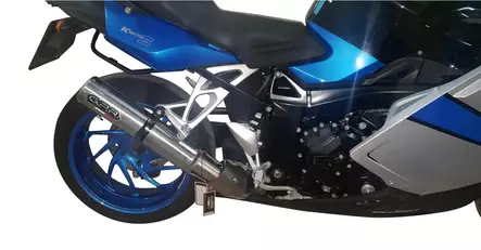 GPR Bmw K 1200 S - R 2004/08 EC-Approv. slip-on exhaust M3 Inox - Duell MP varaosat ja tarvikkeet - 111301 - 1