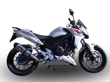 GPR Honda Cb 500 F 2016/18 e4 EC-Approv. slip-on exhaust GP Evo4 Titanium - Duell MP varaosat ja tarvikkeet - 109671 - 1