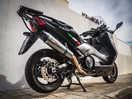 GPR Yamaha T-Max 530 2017/19 e4 EC-Approv. full line exhaust catalized GP Evo4 - Duell MP varaosat ja tarvikkeet - 104661 - 1