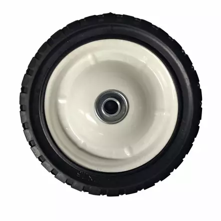 Greentek Pyörä 7" x 1.50" Yleismalli Metallivanne 1/2" akselille Laakereilla - Duell pienkoneiden varaosat ja tarvikkeet - 73651 - 1