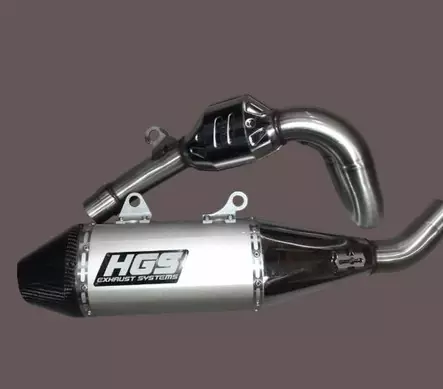 HGS Täysputkisto 4T new design KTM450SX-F FC450 MC450F 23-.. Grey Carbon - Duell MP varaosat ja tarvikkeet - 68131 - 1