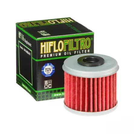 HiFlo öljynsuodatin HF116 - Duell MP varaosat ja tarvikkeet - 141271 - 1