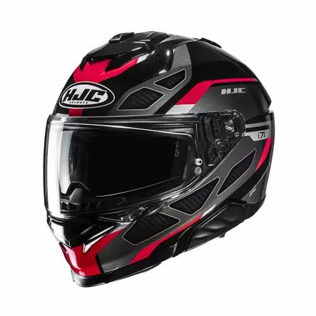 HJC Kypärä i71 Zest Musta/Punainen MC1SF S - Duell ajovarusteet - 55961 - 1