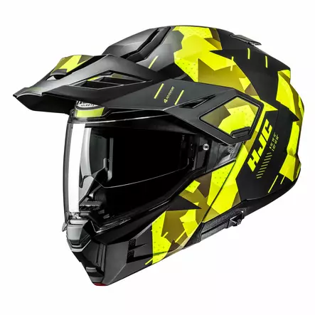 HJC Kypärä i80 Roki Musta/Keltainen MC3HSF, 2XL - Duell ajovarusteet - 56131 - 1