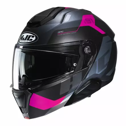 HJC Kypärä i91 Carst MC8SF Musta/Pinkki, XS - Duell ajovarusteet - 56811 - 1