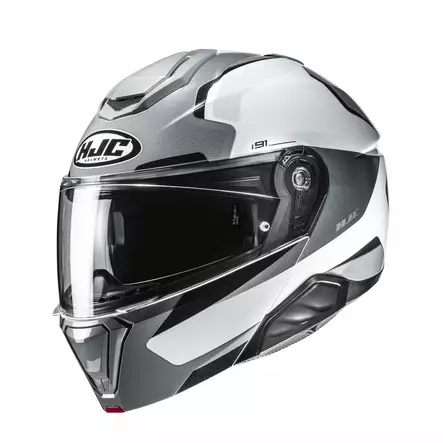 HJC Kypärä i91 Felio Valkoinen/Harmaa MC5, 2XL - Duell ajovarusteet - 55761 - 1
