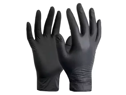 Hyper Nitrile Gloves Musta XL (50-pack) - Duell MP varaosat ja tarvikkeet - 21441 - 1