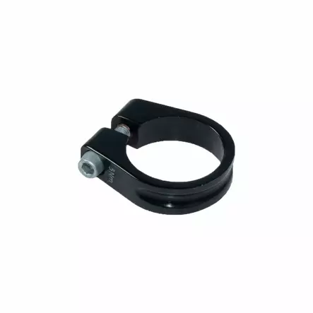 Istuinkannattimen kiinnityspanta musta 31.8 mm - Duell polkupyörien varaosat ja tarvikkeet - 76511 - 1