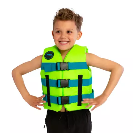 JOBE Nylon lasten kelluntaliivi lime vihreä - Duell venetarvikkeet - 133931 - 1