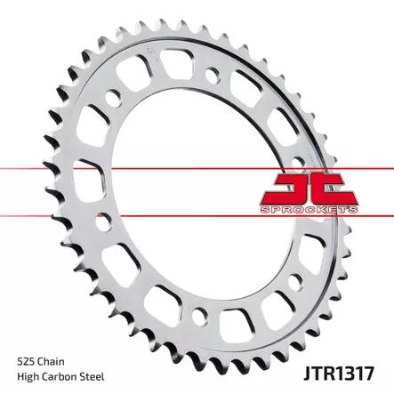 JT Rear Sprocket JTR1317.40 - Duell MP varaosat ja tarvikkeet - 117111 - 1