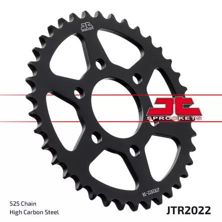 JT Rear Sprocket JTR2022.38 - Duell MP varaosat ja tarvikkeet - 117961 - 1