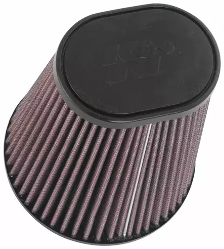 K&N Universal Clamp-On Air Filter 3-1/2"10 Deg Flg 5-3/4"B 4-1/2" X 3-1/4"T 7 - Duell MP varaosat ja tarvikkeet - 127631 - 1