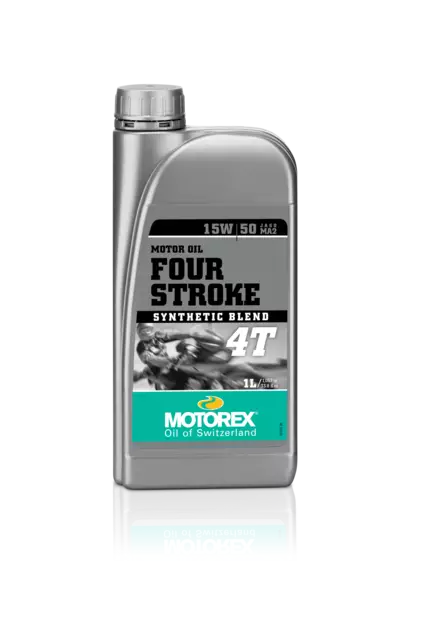 Motorex 4-Stroke 15W/50 1 ltr (12) - Duell öljyt ja muut nesteet - 62531 - 1