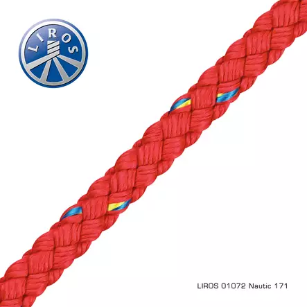 Nautic Red 8mm x 200m - Duell venetarvikkeet - 66301 - 1