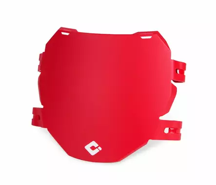 ODI DH E-MTB Number Plate for use with Triple-Crown Forks - Red - Duell MP varaosat ja tarvikkeet - 53401 - 1