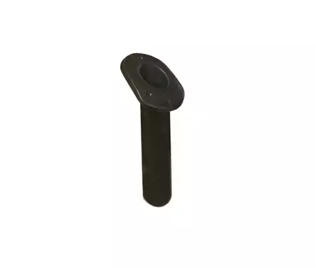 OS ROD HOLDER - LARGE OVAL HEAD - 30 DEG. - BLACK - Duell venetarvikkeet - 133651 - 1