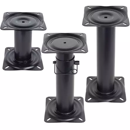 OS SEAT PEDESTAL 13'' (330mm) BLACK EDC COATED - Duell venetarvikkeet - 132811 - 1