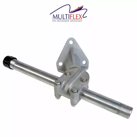 Peräpeilikiinnike Multiflex C3 (nivelletty) ohjauskaapelille - Duell venetarvikkeet - 66981 - 1