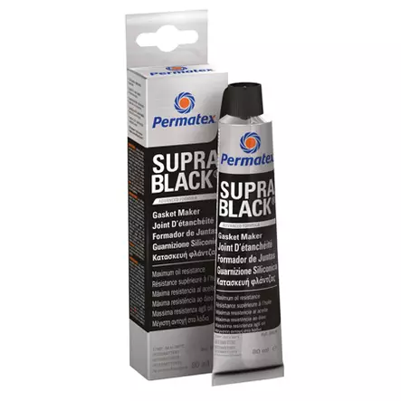 Permatex tiivistesilikoni Supra Black 80ml - Duell muut varaosat ja tarvikkeet - 74411 - 1