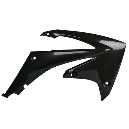 Polisport radiator scoops CRF250R(10-13)450R(09-12) black (6) - Duell MP varaosat ja tarvikkeet - 130641 - 1