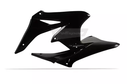 Polisport radiator scoops Suzuki RMZ250(10-18) black (6) - Duell MP varaosat ja tarvikkeet - 130431 - 1
