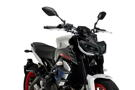 Puig Downforce Naked Side Spoilers Yamaha Mt-09 17'- C/Blue - Duell MP varaosat ja tarvikkeet - 98901 - 1