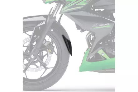 Puig Front Fender Extension Kawasaki Z300/Ninja - Duell MP varaosat ja tarvikkeet - 94201 - 1