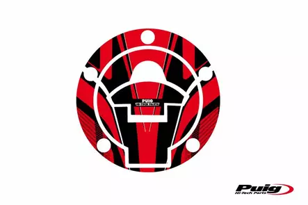 Puig Fuel Cap Cover Mod. Radical Yamaha C/Red - Duell MP varaosat ja tarvikkeet - 91271 - 1