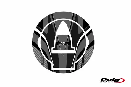 Puig Fuel Cap Cover Radical Ducati C/Grey - Duell MP varaosat ja tarvikkeet - 93081 - 1