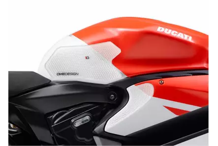 Puig Lateral Tank Pads Ducati C/Black - Duell MP varaosat ja tarvikkeet - 99741 - 1