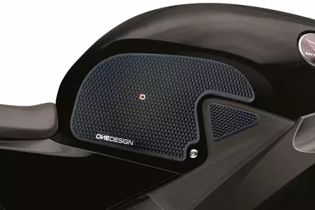 Puig Lateral Tank Pads Honda C/Black - Duell MP varaosat ja tarvikkeet - 99511 - 1