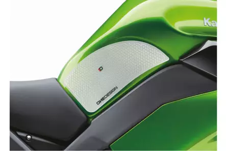Puig Lateral Tank Pads Kawasaki C/Black - Duell MP varaosat ja tarvikkeet - 99441 - 1