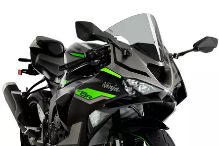 Puig R-Racer Screen Kawasaki ZX-6R 24' C/Smoke - Duell MP varaosat ja tarvikkeet - 96121 - 1