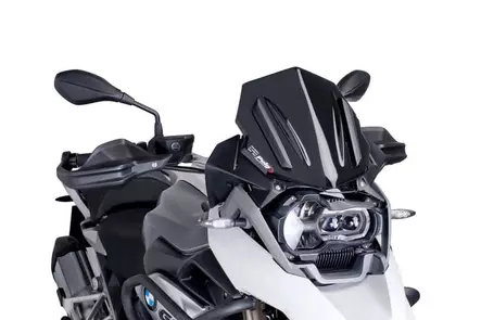 Puig Racing Screen Bmw R1200Gs 13-18' C/Black - Duell MP varaosat ja tarvikkeet - 92281 - 1