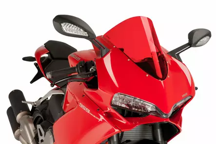Puig Racing Screen Ducati 959-1299 Panigale/S C/Red - Duell MP varaosat ja tarvikkeet - 91491 - 1